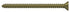 Deltana SCWS925U5 Wood Screw; Steel; #9 x 2-1/2"; Antique Brass Finish Sparrow Supply