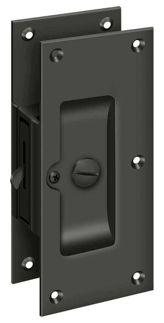 Deltana SDL60U10 Pocket Door Locks - Oil Rubbed Bronze Sparrow Supply