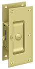 Deltana SDL60U3 Decorative Pocket Lock 6"; Privacy; Bright Brass Finish Sparrow Supply