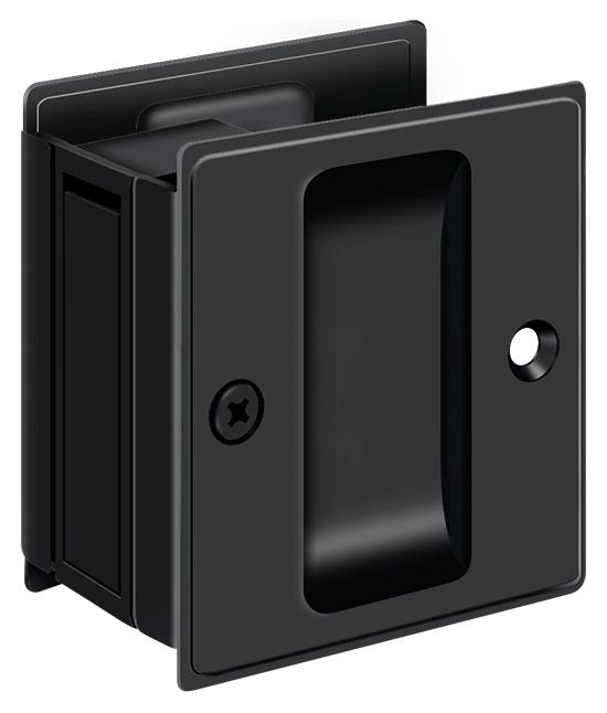 Deltana SDP25U19 Pocket Door Locks - Black Sparrow Supply