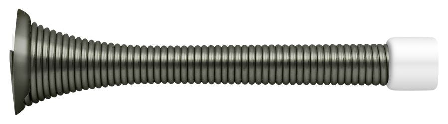 Deltana SDS375U15A 3-3/4" Baseboard Door Bumper; Heavy Duty; Steel; Antique Nickel Finish Sparrow Supply