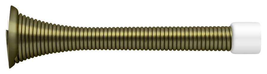 Deltana SDS375U5 3-3/4" Baseboard Door Bumper; Heavy Duty; Steel; Antique Brass Finish Sparrow Supply