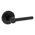Safelock SL7000RELRDT-514 Reminy Lever Round Rose Half Dummy Matte Black Finish