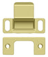 Deltana SP2751U3 Strike Plate; Dust Cup; Adjustable; 2-3/4" x 1-1/4"; Bright Brass Finish Sparrow Supply