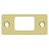 Deltana SP2753U3 Strike Plate; Deadbolt; 2-3/4" x 1-1/4"; Bright Brass Finish Sparrow Supply
