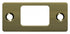 Deltana SP2753U5 Strike Plate; Deadbolt; 2-3/4" x 1-1/4"; Antique Brass Finish Sparrow Supply