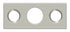 Deltana SP7FBR15 Strike Plate For 7" Flush Bolt; Satin Nickel Finish Sparrow Supply