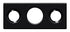 Deltana SP7FBR19 Strike Plate For 7" Flush Bolt; Black Finish Sparrow Supply