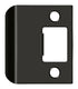 Deltana SPE200U10B Extended Lip Strike Plate; 2" Overall; Oil Rubbed Bronze Finish Sparrow Supply