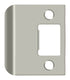 Deltana SPE200U15 Extended Lip Strike Plate; 2" Overall; Satin Nickel Finish Sparrow Supply