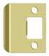 Deltana SPE200U3 Extended Lip Strike Plate; 2" Overall; Bright Brass Finish Sparrow Supply