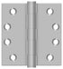 Deltana SS44U32D 4" x 4" Square Hinge; Satin Stainless Steel Finish Sparrow Supply