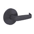 Falcon W101D622 W Series Passage Dane Lever Lock with 30206 Latch 30148 Strike Matte Black Finish Sparrow Supply