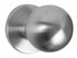 Falcon W101H626 W Series Passage Hana Knob Lock with 30206 Latch 30148 Strike Satin Chrome Finish Sparrow Supply