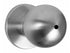 Falcon W301H626 W Series Privacy Hana Knob Lock with 30206 Latch 30148 Strike Satin Chrome Finish Sparrow Supply