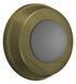 Deltana WB100U5 Flush Bumper 1" Diameter; Antique Brass Finish