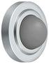 Deltana WBC238U26 Convex Flush Bumper 2-3/8" Diameter; Bright Chrome Finish Sparrow Supply