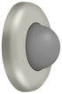 Deltana WBC250U15 Wall Mount Convex Flush Bumper; 2-1/2" Diameter; Satin Nickel Finish