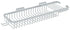 Deltana WBR1850HU26 Wire Basket; 17-1/2" Rect/Com with Hook; Bright Chrome Finish Sparrow Supply