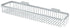Deltana WBR1851U26 Wire Basket; 18" Rectangular; Bright Chrome Finish Sparrow Supply