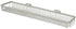 Deltana WBR2847U15 Wire Basket; 28 1/2" X 5" Rectangular; Satin Nickel Finish Sparrow Supply