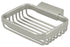 Deltana WBR4535U15 Wire Basket; 4-1/2" Rectangular Soap Holder; Satin Nickel Finish Sparrow Supply