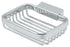 Deltana WBR4535U26 Wire Basket; 4-1/2" Rectangular Soap Holder; Bright Chrome Finish Sparrow Supply