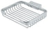 Deltana WBR6050U26 Wire Basket; 6" Rectangular Soap Holder; Bright Chrome Finish Sparrow Supply