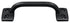 Deltana WP026U19 Pull; 4"; Black Finish Sparrow Supply