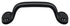 Deltana WP27U19 Pull; 6"; Black Finish Sparrow Supply