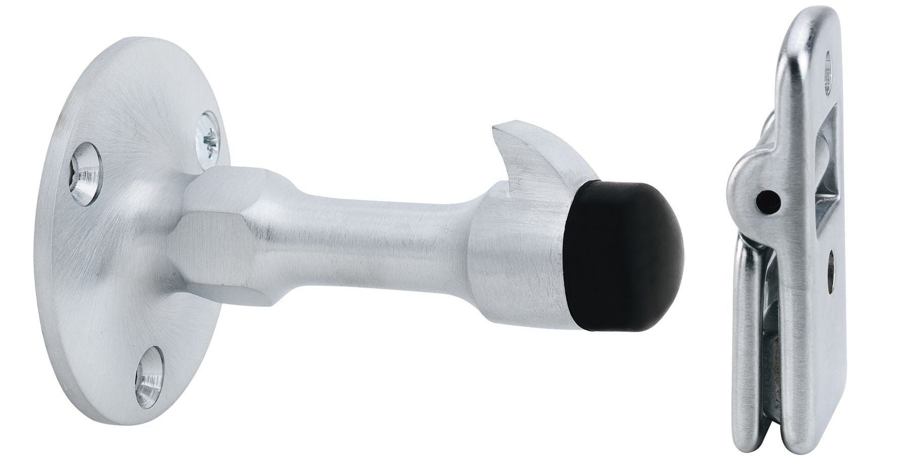 Ives Commercial WS2026D Manual Wall Stop and Holder for Drywall Mounting Satin Chrome Finish Sparrow Supply