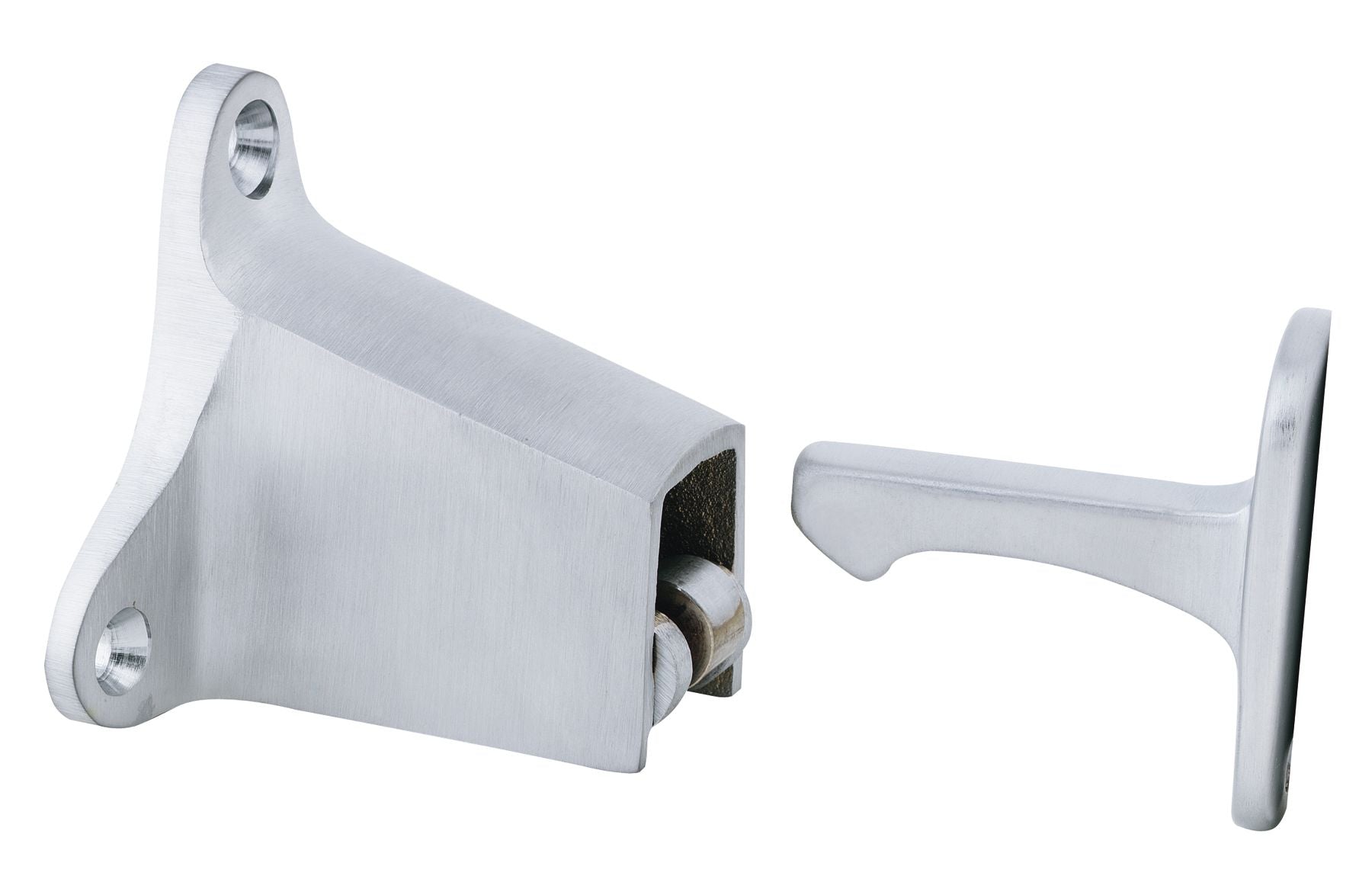 Ives Commercial WS4026D Automatic Wall Stop and Holder Satin Chrome Finish Sparrow Supply