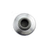Ives Commercial WS406407CCV26D Solid Brass 2-1/2" Concave Wall Bumper Satin Chrome Finish Sparrow Supply