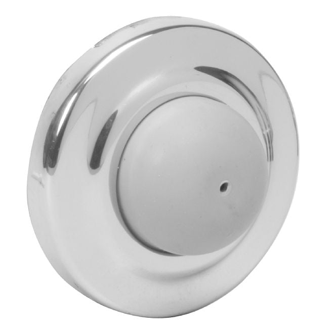 Ives Commercial WS406407CVX26 Solid Brass 2-1/2" Convex Wall Bumper Bright Chrome Finish Sparrow Supply