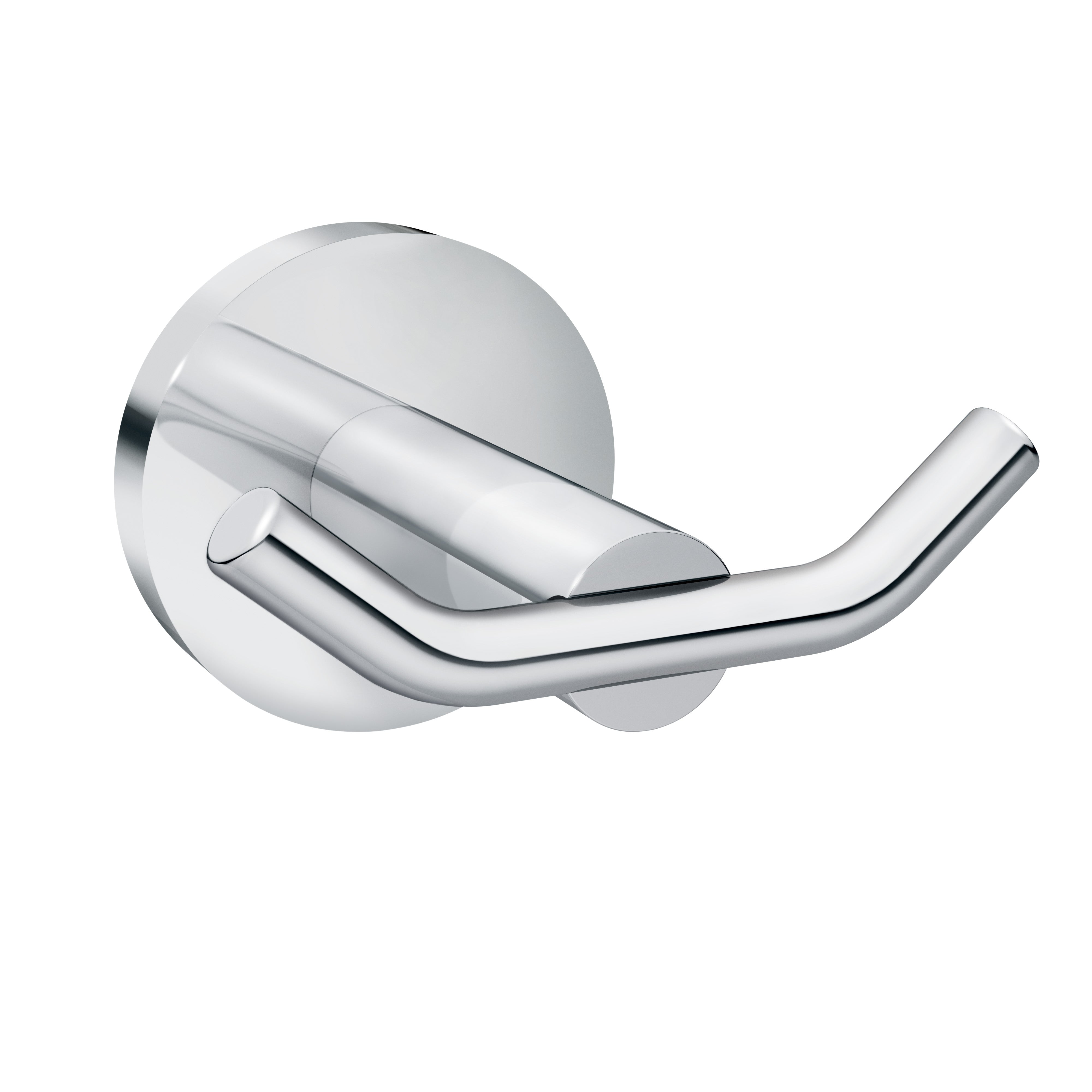 Moen Y5703CH Arlys Double Robe Hook Bright Chrome Finish Sparrow Supply