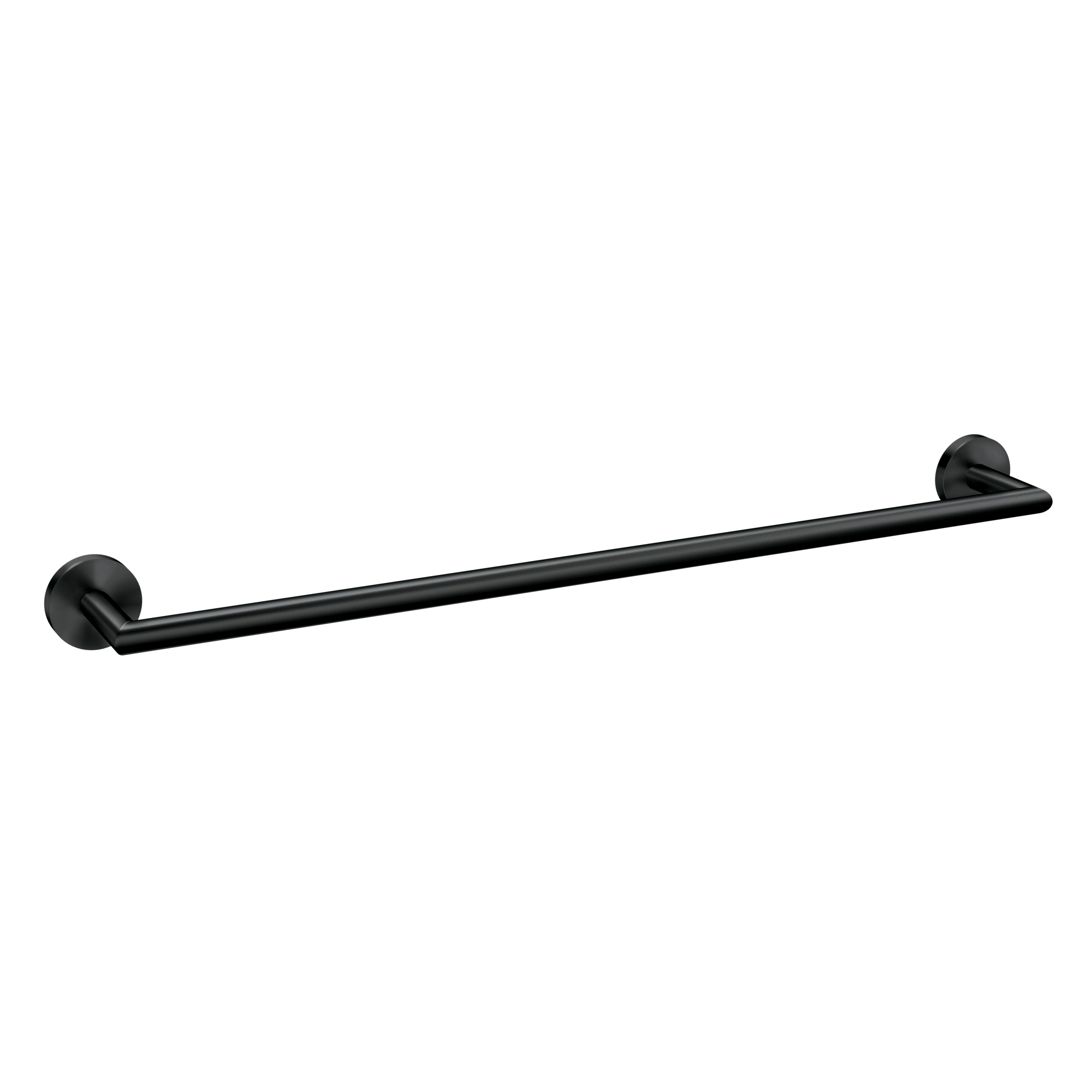 Moen Y5724BL Arlys 24" Towel Bar Matte Black Finish Sparrow Supply