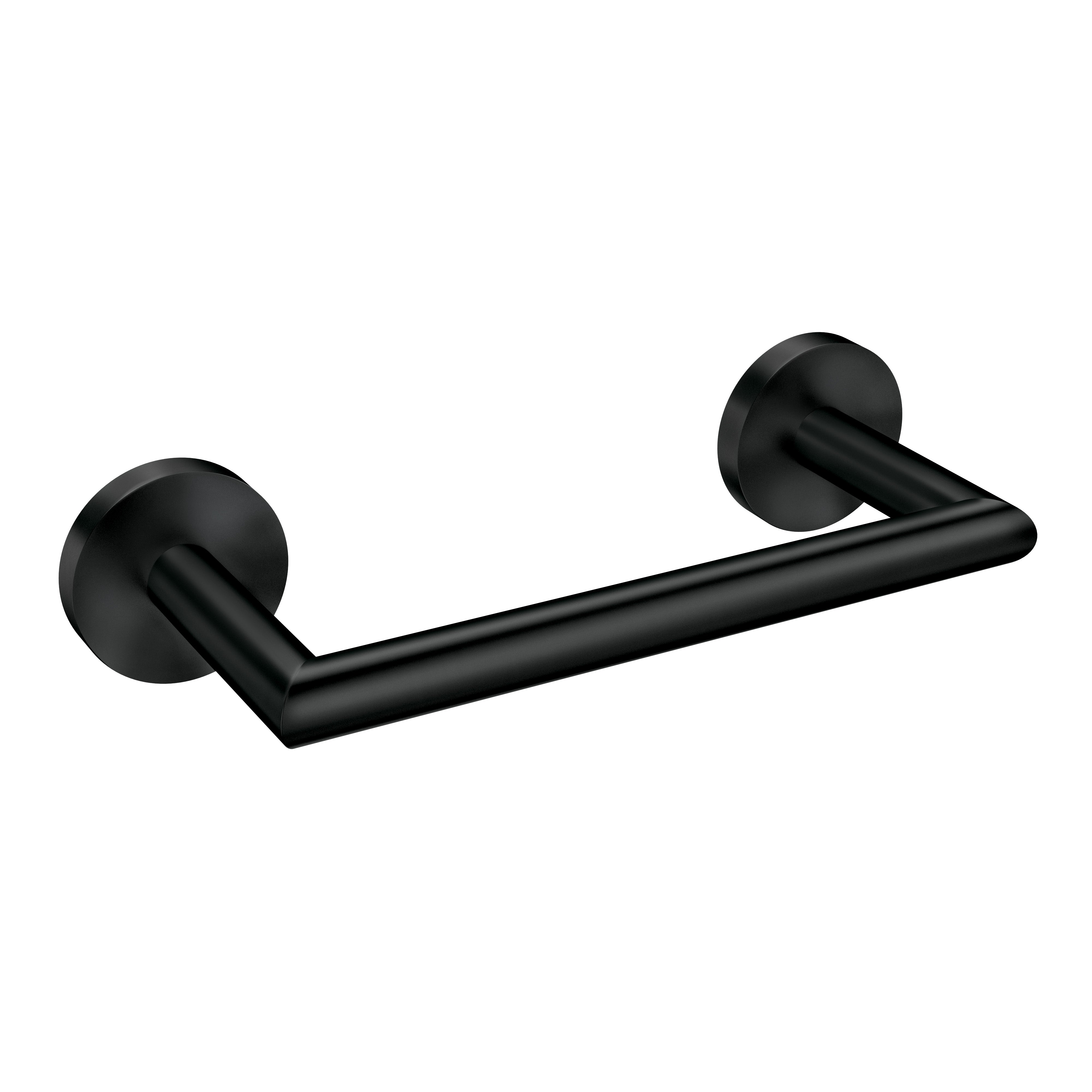 Moen Y5786BL Arlys Towel Bar Matte Black Finish Sparrow Supply