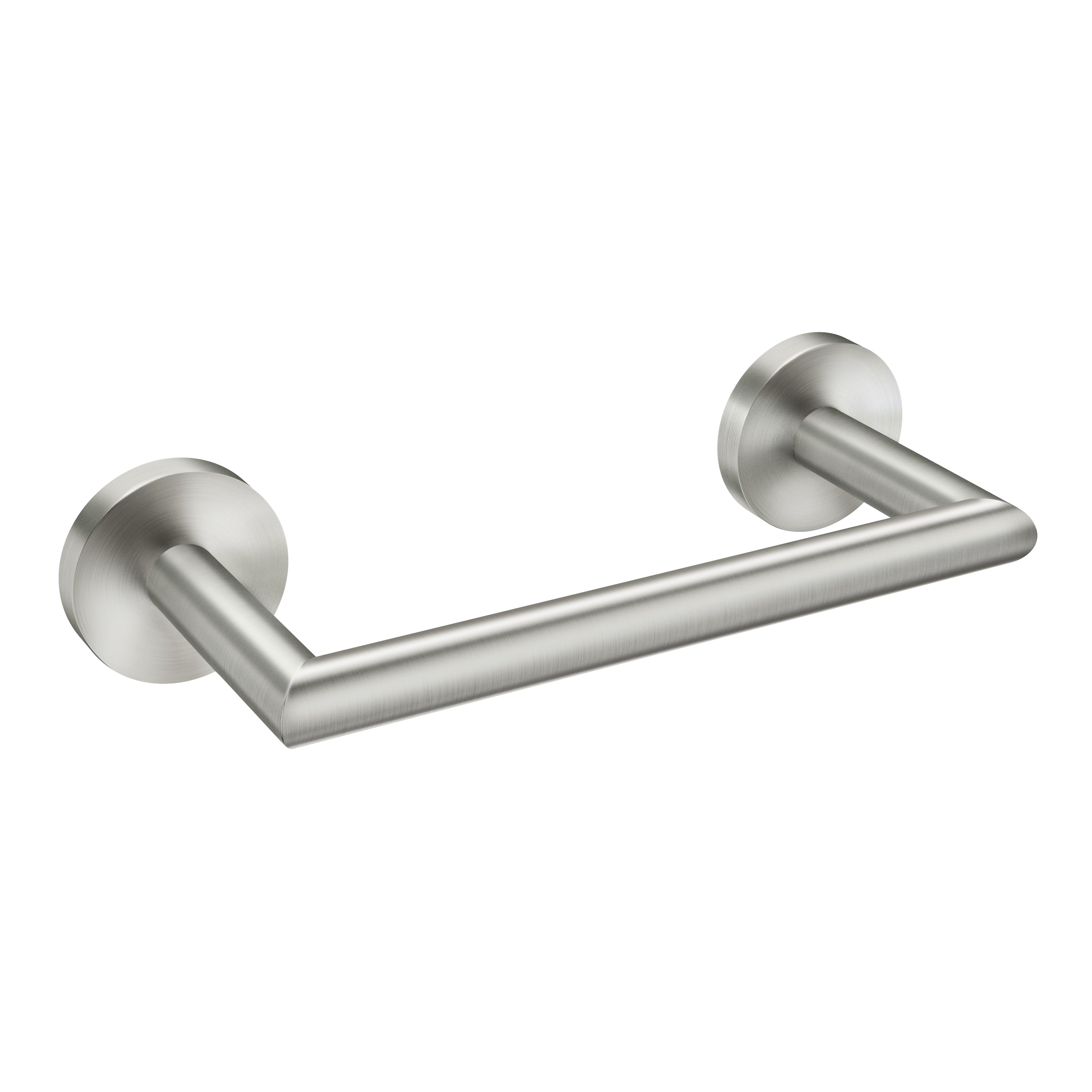 Moen Y5786BN Arlys Towel Bar Brushed Nickel Finish Sparrow Supply