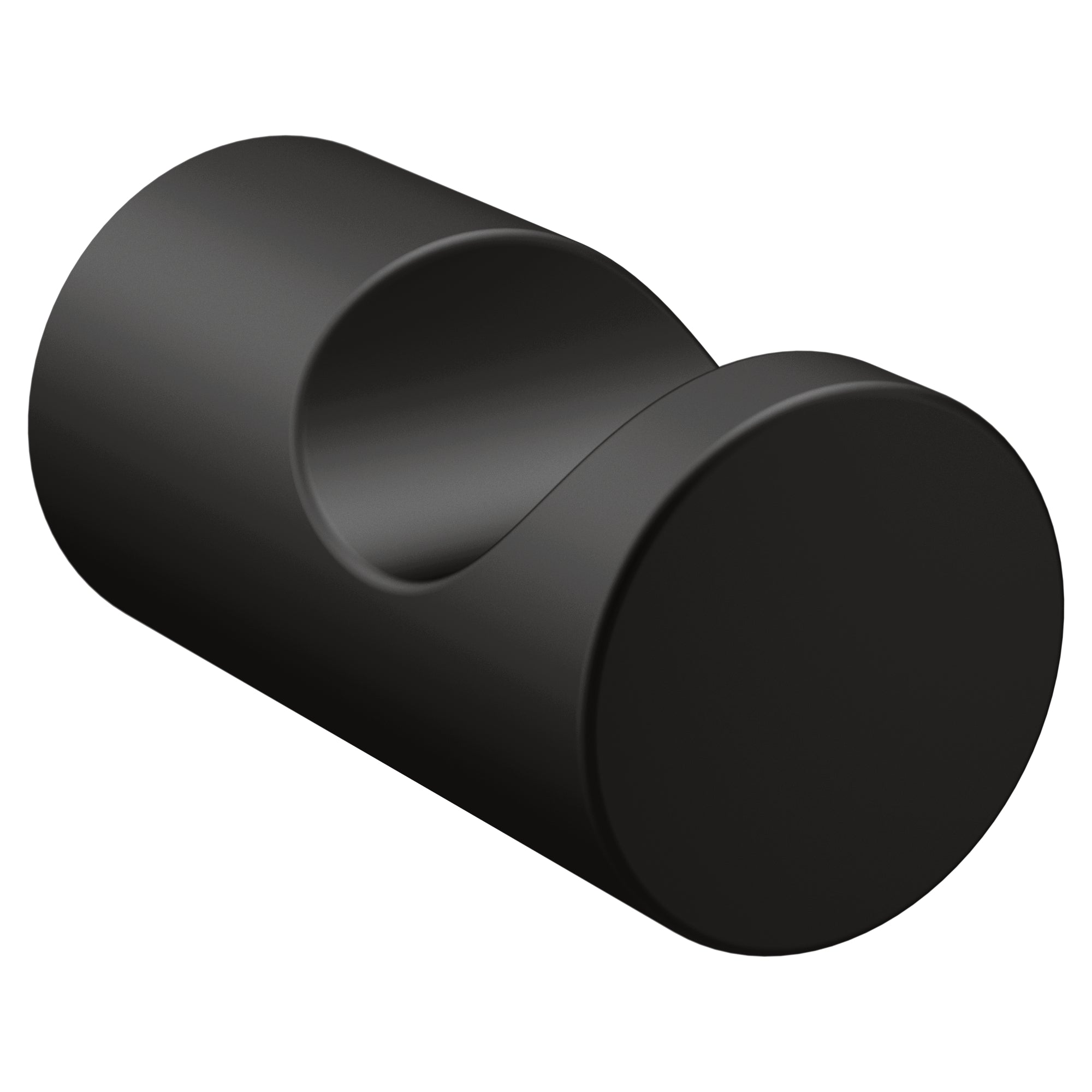 Moen YB0403BL Align Single Robe Hook Matte Black Finish Sparrow Supply