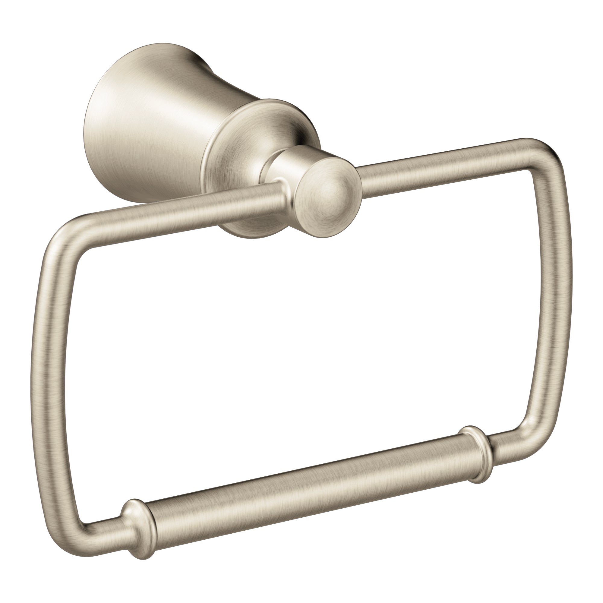 Moen YB2186BN Dartmoor Towel Ring Brushed Nickel Finish Sparrow Supply