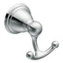Moen YB2203CH Brantford Double Robe Hook Bright Chrome Finish Sparrow Supply
