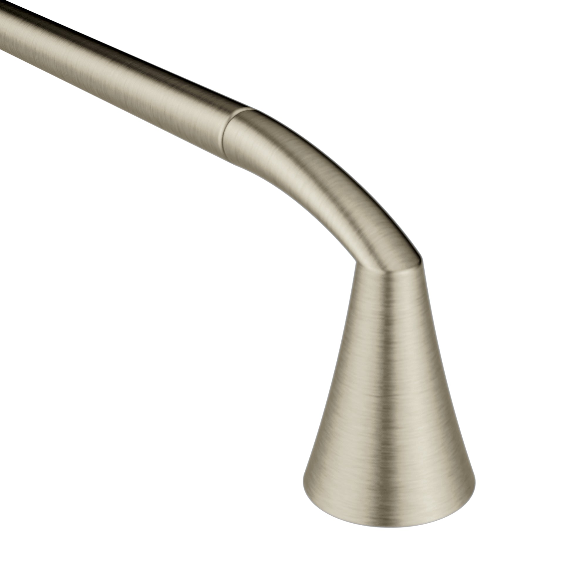 Moen YB2324BN Glyde 24" Towel Bar Brushed Nickel Finish Sparrow Supply