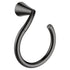 Moen YB2386BL Glyde Towel Ring Matte Black Finish Sparrow Supply