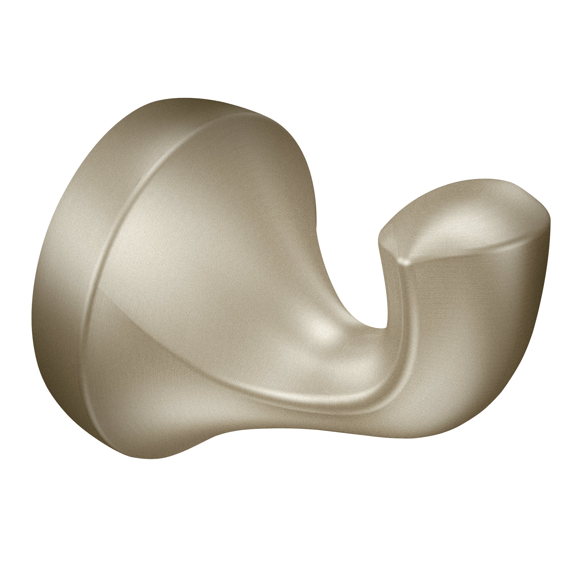 Moen YB2803BN Eva Single Robe Hook Brushed Nickel Finish Sparrow Supply