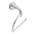 Moen YB2808CH Eva Euro Single Post Paper Holder Bright Chrome Finish Sparrow Supply