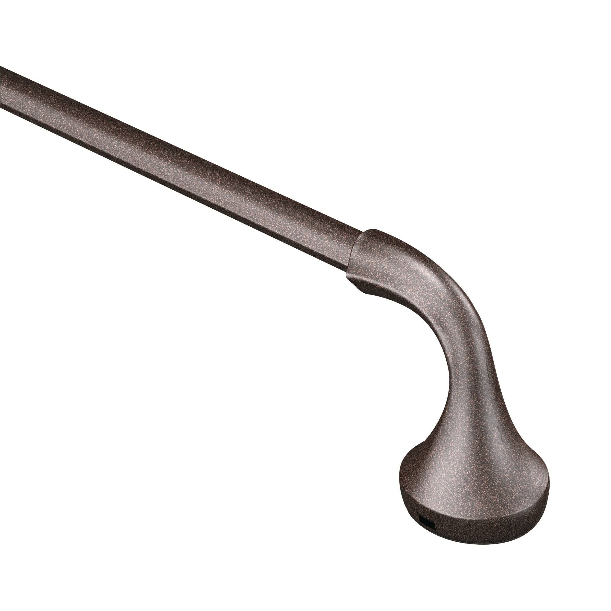 Moen YB2824ORB Eva 24" Towel Bar Oil Rubbed Bronze Finish Sparrow Supply
