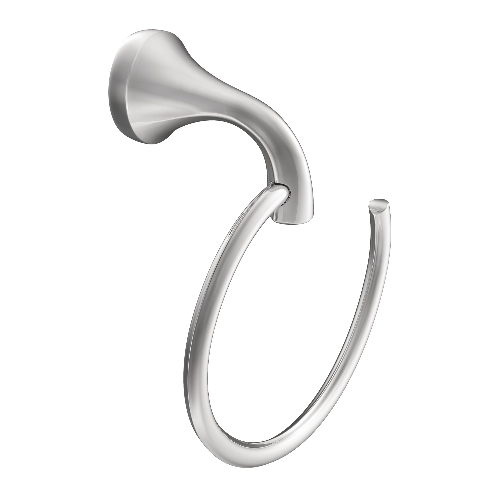 Moen YB2886CH Eva Towel Ring Bright Chrome Finish Sparrow Supply