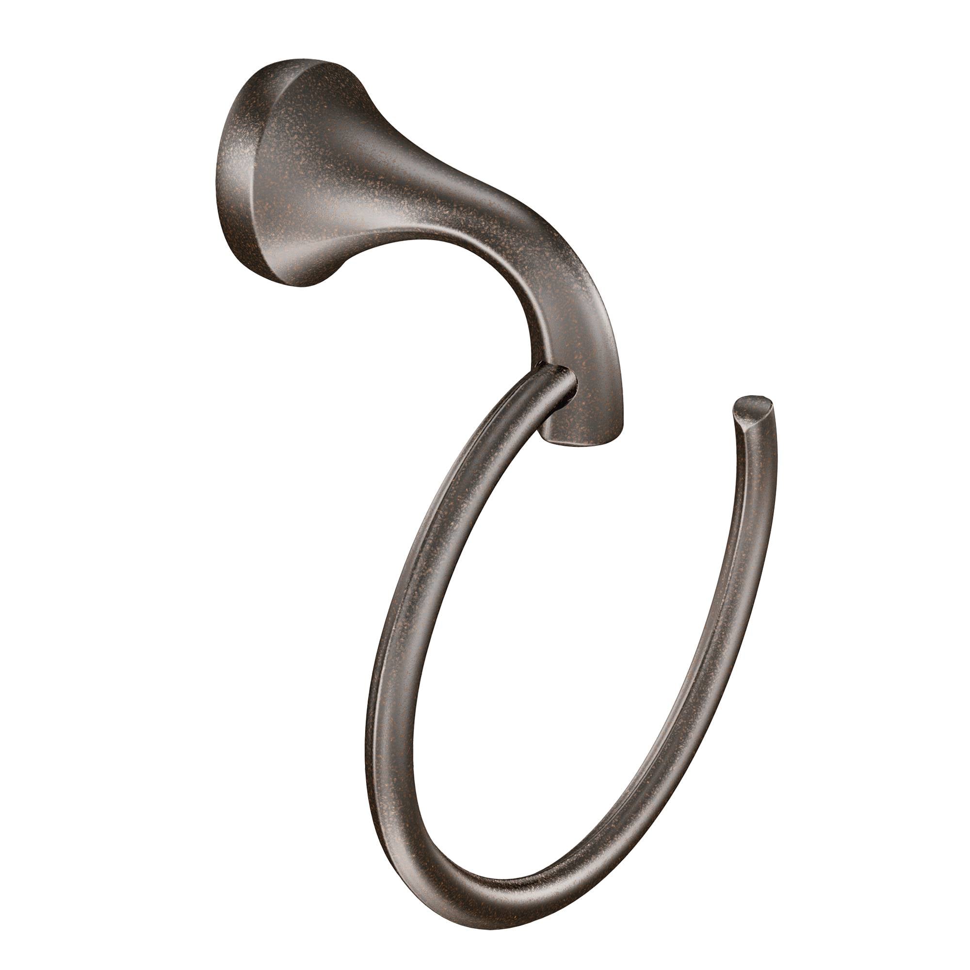 Moen YB2886ORB Eva Towel Ring Oil Rubbed Bronze Finish Sparrow Supply