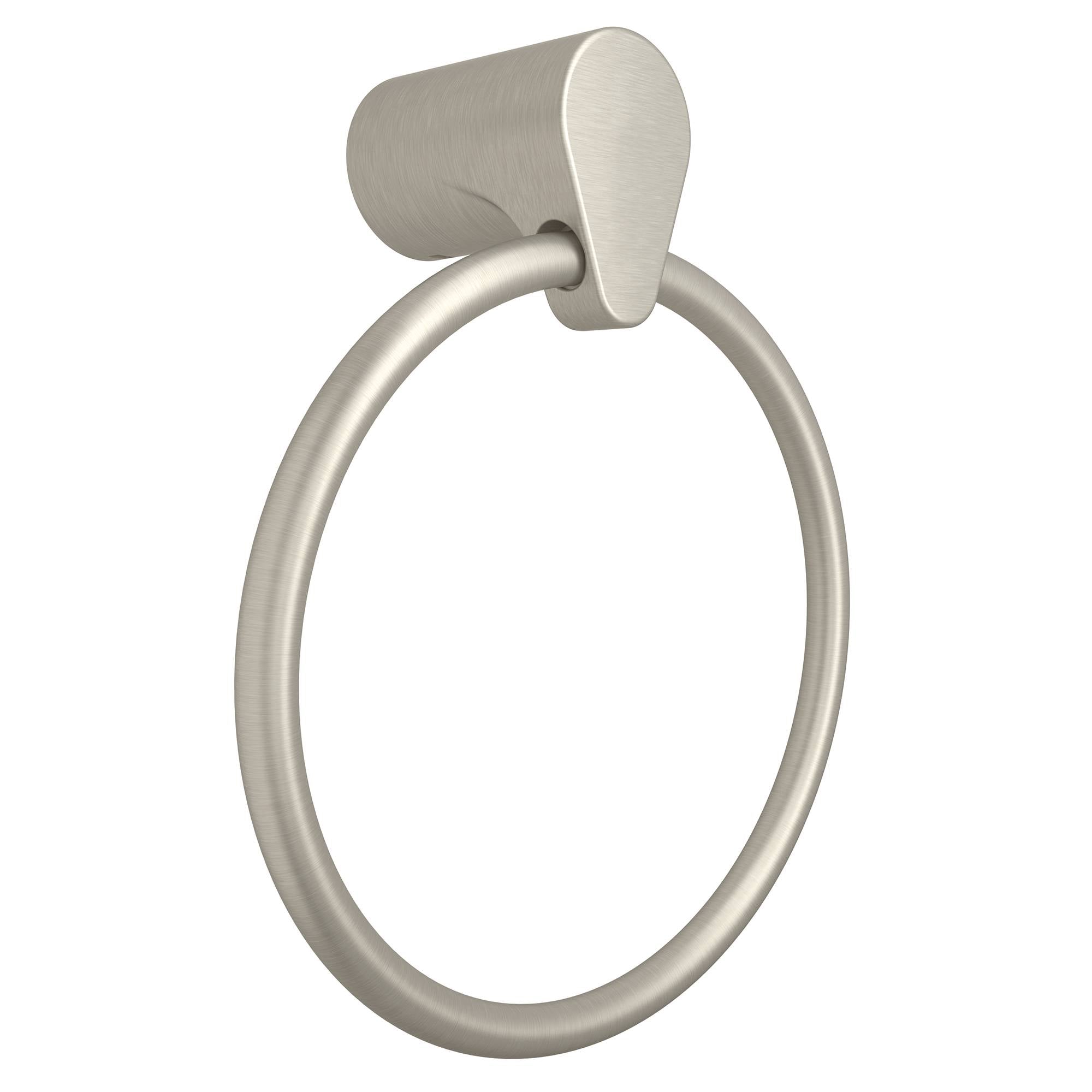 Moen YB4686BN Edgestone Towel Ring Brushed Nickel Finish Sparrow Supply