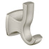 Moen YB5103BN Voss Double Robe Hook Brushed Nickel Finish Sparrow Supply